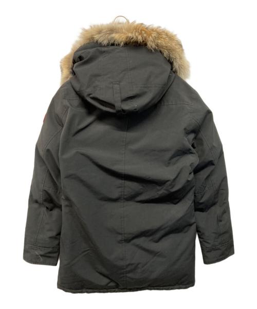 CANADA GOOSE（カナダグース）CANADA GOOSE (カナダグース) ジャスパー コヨーテファー付きダウンジャケット ブラック サイズ:Mの古着・服飾アイテム