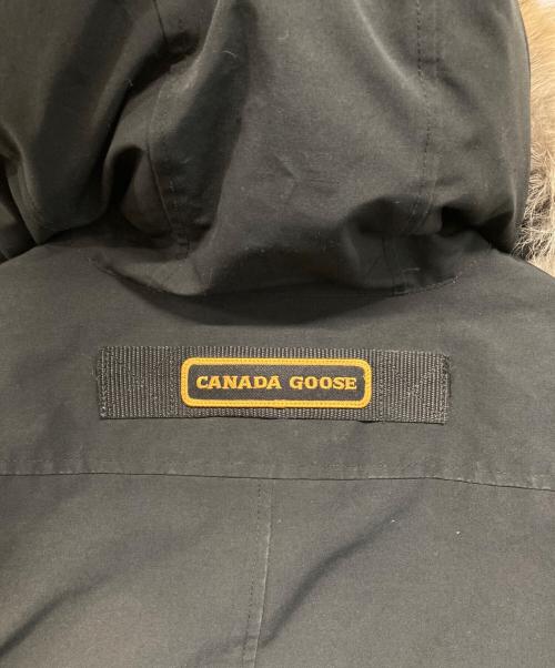 CANADA GOOSE（カナダグース）CANADA GOOSE (カナダグース) ジャスパー コヨーテファー付きダウンジャケット ブラック サイズ:Mの古着・服飾アイテム