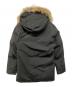 CANADA GOOSE (カナダグース) ジャスパー コヨーテファー付きダウンジャケット ブラック サイズ:M：27000円