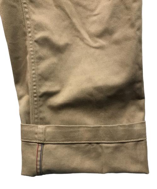 TENDERLOIN（テンダーロイン）TENDERLOIN (テンダーロイン) ツイル フリスコ ワーク パンツ ベージュ サイズ:XSの古着・服飾アイテム