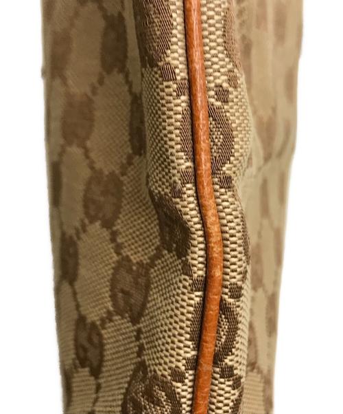 GUCCI（グッチ）GUCCI (グッチ) スタッズショルダーバッグ ブラウンの古着・服飾アイテム