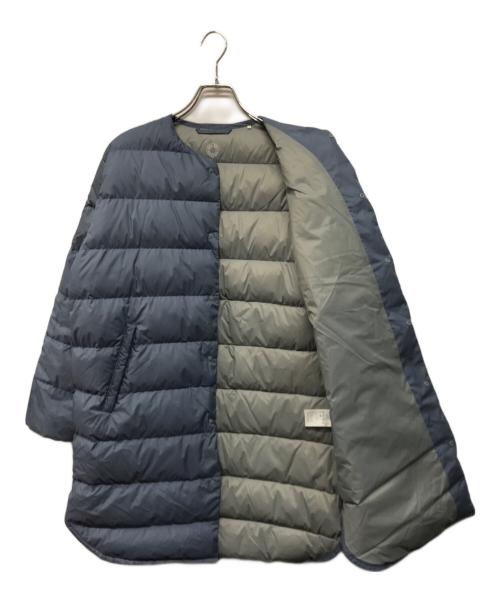 ORCIVAL（オーシバル）ORCIVAL (オーシバル) Polyester Taffeta Round Neck Long Coat ブルー サイズ:SIZE 1の古着・服飾アイテム