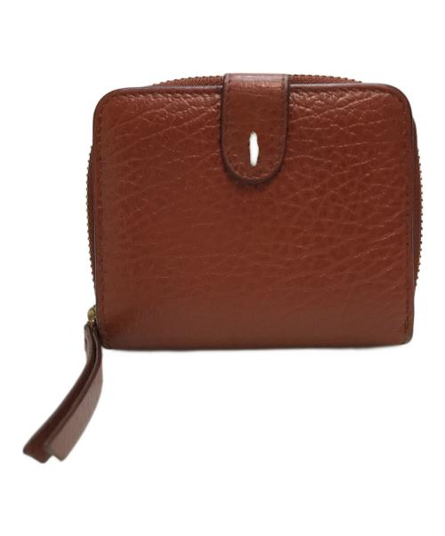 Maison Margiela（メゾンマルジェラ）Maison Margiela (メゾンマルジェラ) 2つ折り財布 ブラウンの古着・服飾アイテム