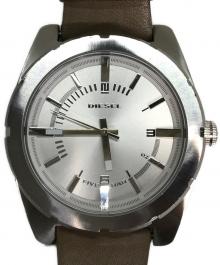 DIESEL（ディーゼル）の古着「腕時計」｜シルバー