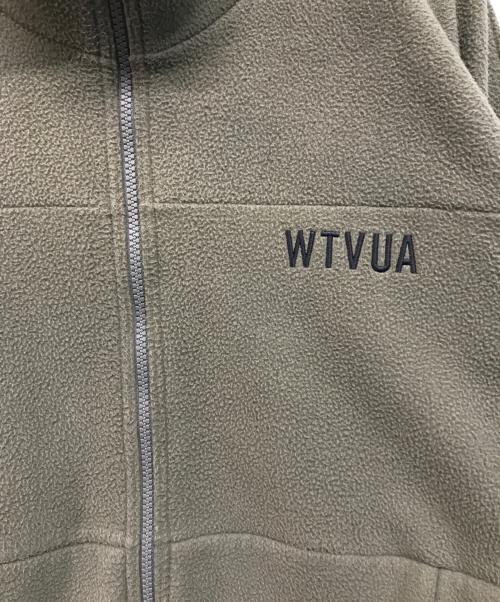 WTAPS（ダブルタップス）WTAPS (ダブルタップス) FORESTER CARDIGAN FLEECE（フォレスター カーディガン フリース） カーキ サイズ:02の古着・服飾アイテム