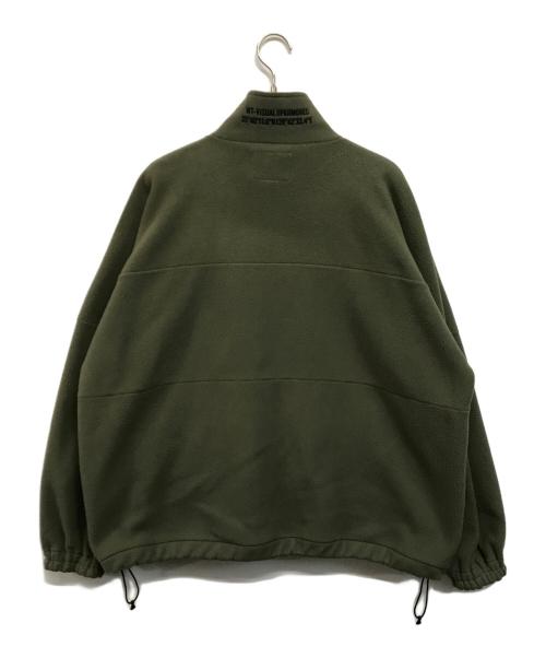 WTAPS（ダブルタップス）WTAPS (ダブルタップス) FORESTER CARDIGAN FLEECE（フォレスター カーディガン フリース） カーキ サイズ:02の古着・服飾アイテム
