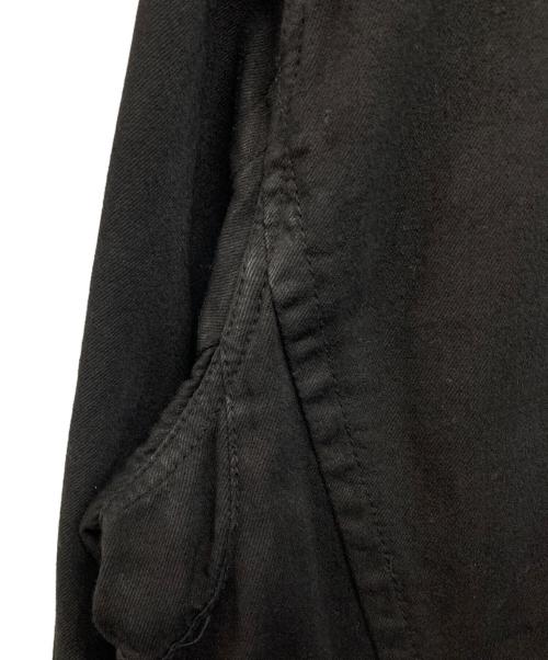 JULIUS（ユリウス）JULIUS (ユリウス) ダメージドコーティングデニムライダースジャケット ブラック サイズ:SIZE 2の古着・服飾アイテム