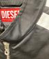 中古・古着 DIESEL (ディーゼル) J-BECKバイカージャケット ブラック×ホワイト サイズ:SIZE 44：40000円