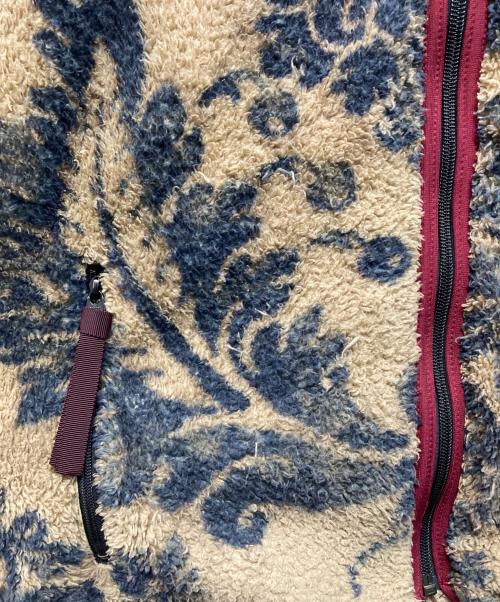 KAPITAL（キャピタル）KAPITAL (キャピタル) ダマスク柄ボアフリースジャケット ベージュ サイズ:SIZE 2の古着・服飾アイテム