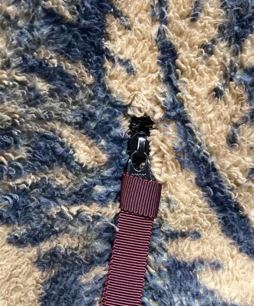 KAPITAL（キャピタル）KAPITAL (キャピタル) ダマスク柄ボアフリースジャケット ベージュ サイズ:SIZE 2の古着・服飾アイテム