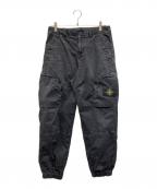 STONE ISLANDストーンアイランド）の古着「PANTALONE LOOSE カーゴパンツ」｜ブラック