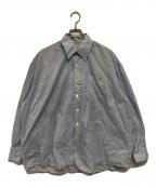 OUR LEGACYアワーレガシー）の古着「ボロウド シャツ」｜ブルー