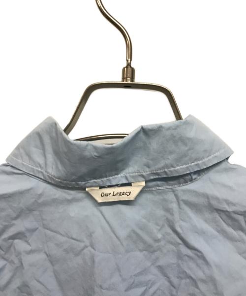 OUR LEGACY（アワーレガシー）OUR LEGACY (アワーレガシー) ボロウド シャツ ブルー サイズ:46の古着・服飾アイテム