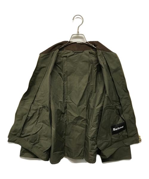 Barbour（バブアー）Barbour (バブアー) Spick and Span (スピック＆スパン) 別注 CATLIN Modify(カトリン モディファイ) ジップアップブルゾン カーキ サイズ:10の古着・服飾アイテム