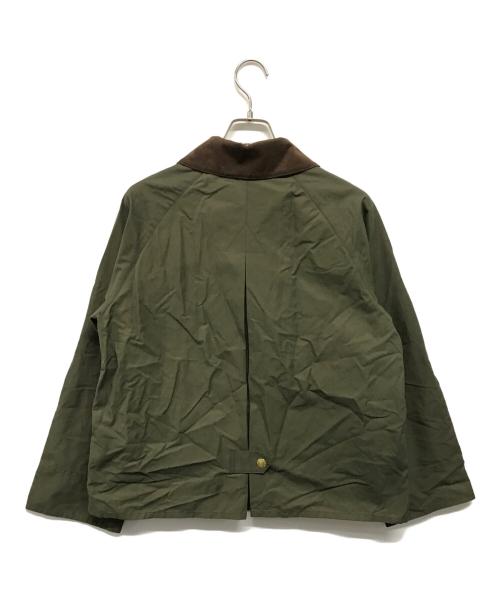 Barbour（バブアー）Barbour (バブアー) Spick and Span (スピック＆スパン) 別注 CATLIN Modify(カトリン モディファイ) ジップアップブルゾン カーキ サイズ:10の古着・服飾アイテム