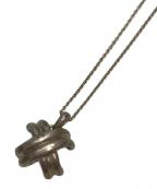 TIFFANY & Co.ティファニー アンド コー）の古着「シグネチャー クロス ネックレス」｜シルバー