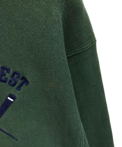 Champion（チャンピオン）Champion (チャンピオン) 90S REVERSE WEAVE （リバースウィーブ） プルオーバーパーカー グリーン サイズ:XLの古着・服飾アイテム