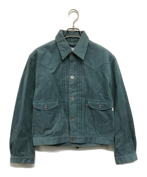 SUGARHILL（シュガーヒル）SUGARHILL (シュガーヒル) コーデュロイジャケット ブルー サイズ:3の古着・服飾アイテム
