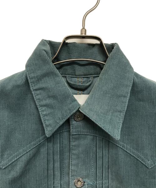 SUGARHILL（シュガーヒル）SUGARHILL (シュガーヒル) コーデュロイジャケット ブルー サイズ:3の古着・服飾アイテム