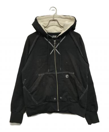 FAF Aged Zip Up Hoodie 迷彩 FAF（フェイク アス フラワーズ）の「FAF(Fake As Flowers