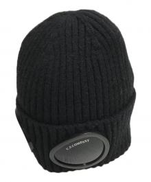 C.P COMPANY（シーピーカンパニー）の古着「GOGGLES KNIT CAP」｜ブラック