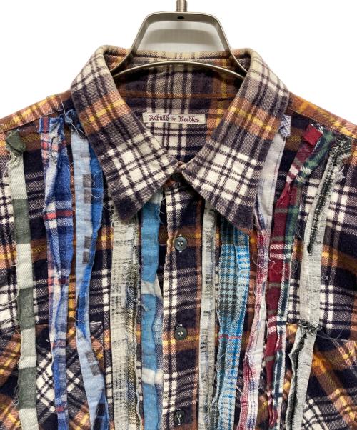 Rebuild by Needles（リビルドバイニードルス）Rebuild by Needles (リビルドバイニードルス) リメイク フランネルシャツ マルチカラー サイズ:SIZE FREEの古着・服飾アイテム