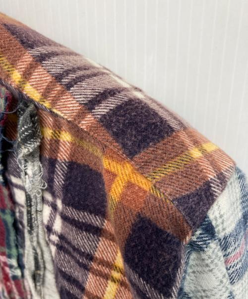 Rebuild by Needles（リビルドバイニードルス）Rebuild by Needles (リビルドバイニードルス) リメイク フランネルシャツ マルチカラー サイズ:SIZE FREEの古着・服飾アイテム