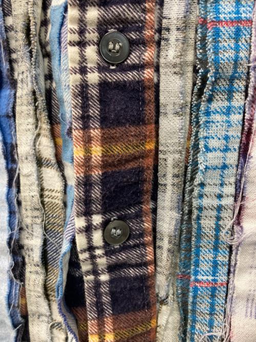 Rebuild by Needles（リビルドバイニードルス）Rebuild by Needles (リビルドバイニードルス) リメイク フランネルシャツ マルチカラー サイズ:SIZE FREEの古着・服飾アイテム