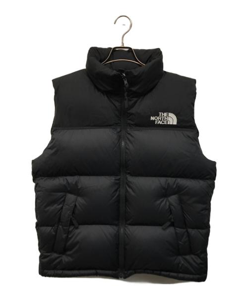 THE NORTH FACE（ザ ノース フェイス）THE NORTH FACE (ザ ノース フェイス) ヌプシダウンベスト ブラック サイズ:Mの古着・服飾アイテム