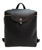 LONGCHAMPロンシャン）の古着「ルプリアージュ シティ リュック」｜ブラック