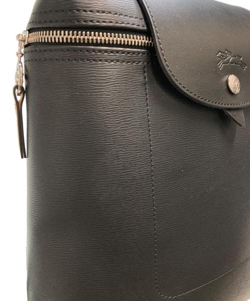 LONGCHAMP（ロンシャン）LONGCHAMP (ロンシャン) ルプリアージュ シティ リュック ブラックの古着・服飾アイテム