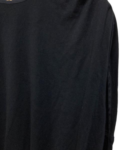 DRAWER（ドゥロワー）Drawer (ドゥロワー) PRE2 天竺ケープスリーブワンピース ネイビー サイズ:SIZE 38の古着・服飾アイテム