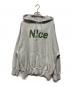 Niceshop（ナイスショップ）の古着「Niceロゴパーカー」｜グレー