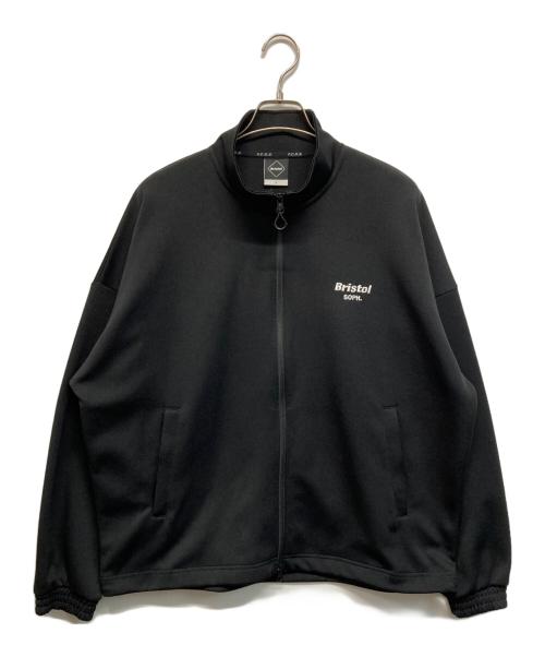 F.C.R.B.（エフシーレアルブリストル）F.C.R.B. (エフシーレアルブリストル) スタンドカラートラックジャケット ブラック サイズ:SIZE Lの古着・服飾アイテム