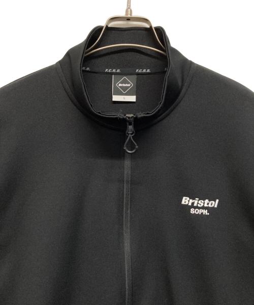 F.C.R.B.（エフシーレアルブリストル）F.C.R.B. (エフシーレアルブリストル) スタンドカラートラックジャケット ブラック サイズ:SIZE Lの古着・服飾アイテム