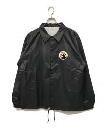 ABCD FLEURS（エービーシーディー フルール）の古着「コーチジャケット」｜ブラック