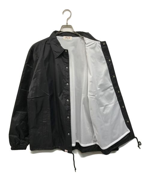 ABCD FLEURS（エービーシーディー フルール）ABCD FLEURS (エービーシーディー フルール) コーチジャケット ブラック サイズ:XLの古着・服飾アイテム