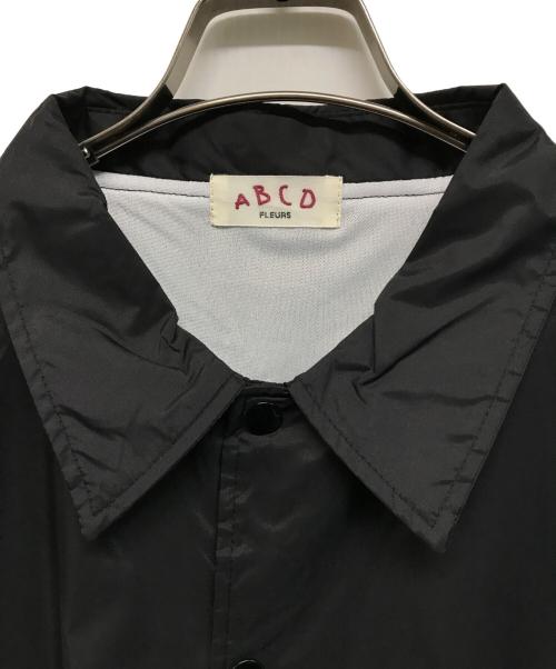 ABCD FLEURS（エービーシーディー フルール）ABCD FLEURS (エービーシーディー フルール) コーチジャケット ブラック サイズ:XLの古着・服飾アイテム