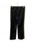 Needles (ニードルズ) OCTOBERS VERY OWN (オクトーバーズ ベリー オウン) トラックパンツ TRACK PANT ブラック×イエロー サイズ:SIZE M 未使用品：26000円