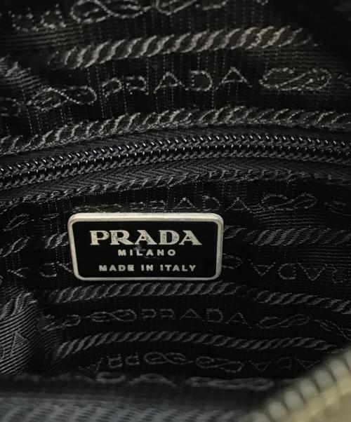 PRADA（プラダ）PRADA (プラダ) ナイロンショルダーバッグ オリーブの古着・服飾アイテム