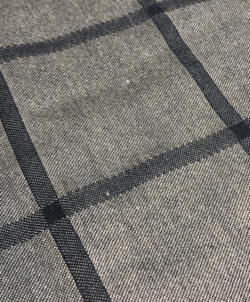 LOEWE（ロエベ）LOEWE (ロエベ) アナグラム ウールストール ベージュ×ブラックの古着・服飾アイテム