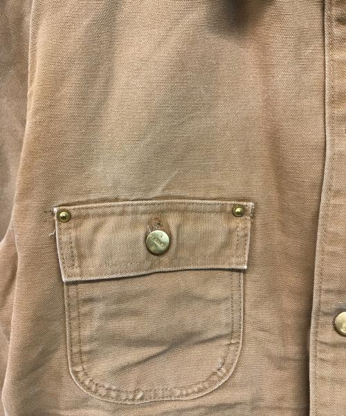 CarHartt（カーハート）CarHartt (カーハート) 裏地ブランケット ミシガンチョアコート ベージュ サイズ:不明の古着・服飾アイテム