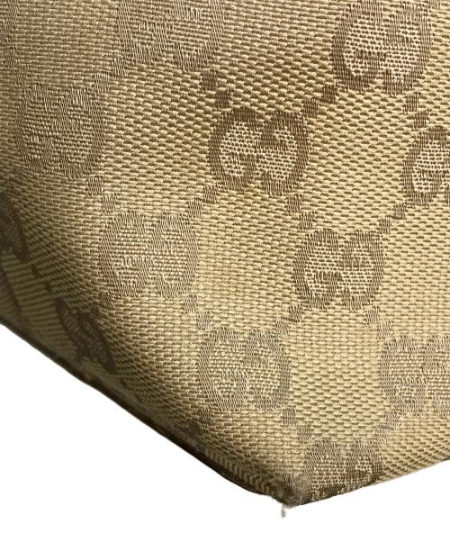 GUCCI（グッチ）GUCCI (グッチ) GGキャンバストートバッグ ベージュの古着・服飾アイテム