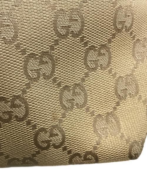 GUCCI（グッチ）GUCCI (グッチ) GGキャンバストートバッグ ベージュの古着・服飾アイテム