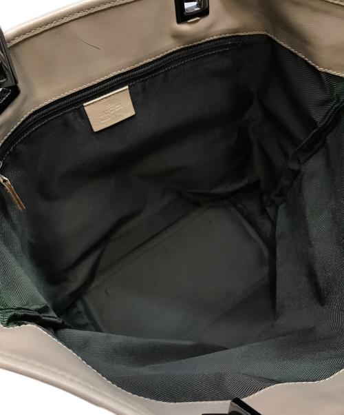 GUCCI（グッチ）GUCCI (グッチ) GGキャンバストートバッグ ベージュの古着・服飾アイテム