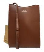 A.P.C.アーペーセー）の古着「ショルダーバッグ」｜ブラウン