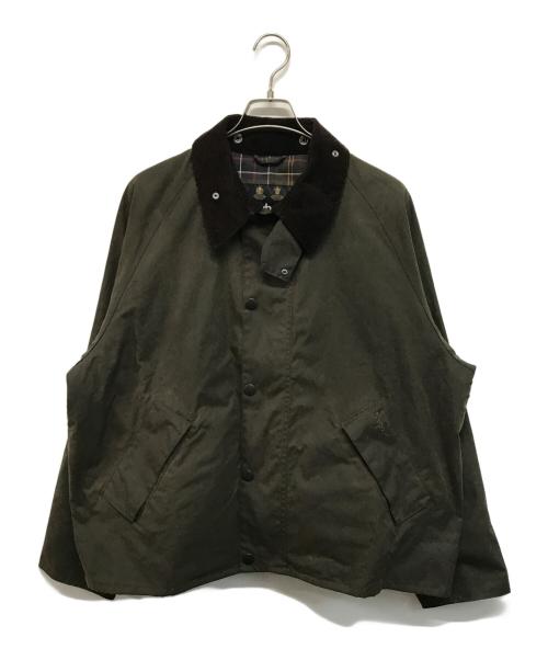 Barbour（バブアー）Barbour (バブアー) トランスポート ワックス ショート ジャケット オリーブ/セージ/グリーン サイズ:SIZE 38の古着・服飾アイテム
