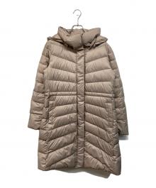 ReFLEcT（リフレクト）の古着「フーデッドロングダウンコート」｜ベージュ