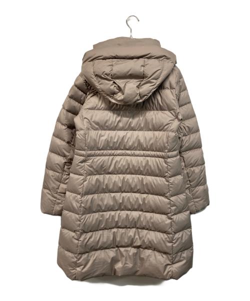 ReFLEcT（リフレクト）ReFLEcT (リフレクト) フーデッドロングダウンコート ベージュ サイズ:SIZE 9の古着・服飾アイテム