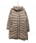 ReFLEcT（リフレクト）の古着「フーデッドロングダウンコート」｜ベージュ